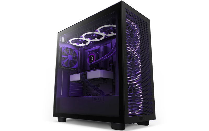 CASE NZXT H7 FLOW BLACK ARGB